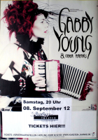 YOUNG, GABBY - 2012 - Plakat - In Concert Tour - Poster - Dsseldorf