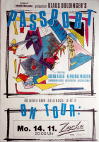 PASSPORT - DOLDINGER - 1988 - In Concert - Talking Back Tour - Poster - Bochum