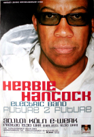 HANCOCK, HERBIE - 2001 - Plakat - In Concert - Future 2.. Tour - Poster - Köln
