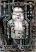 GIGER, HR - 1976 - Plakat - Ausstellung - Sydow-Zirkwitz - Poster - Frankfurt