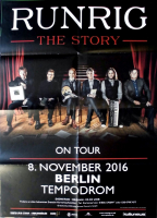 RUNRIG - 2016 - Plakat - In Concert - The Story Tour - Poster - Berlin