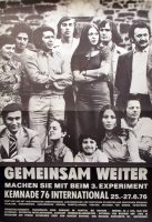 GEMEINSAM WEITER - 1976 - Plakat - Politik - Gesellschafft - Poster - Bochum