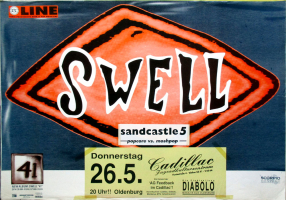 SWELL - 1994 - Plakat - In Concert - 41 Tour - Poster - Oldenburg - B