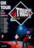 TRUST - 1982 - Plakat - Iron Maiden - In Concert Tour - Poster