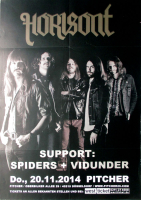 HORISONT - 2014 - Plakat - In Concert Tour - Poster - Dsseldorf