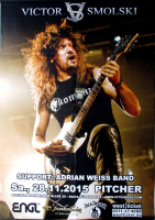 SMOLSKI, VICTOR - 2015 - Plakat - Rage - In Concert Tour - Poster - Dsseldorf