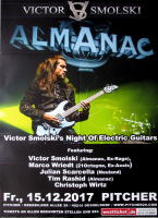 SMOLSKI, VICTOR - 2017 - Plakat - Rage - In Concert Tour - Poster - Dsseldorf