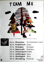 TEAM ME - 2011 - Plakat - In Concert - To the Treetops Tour - Poster