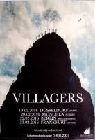 VILLAGERS - 2016 - Plakat - In Concert - Where Have You Been... Tour - Poster