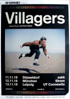 VILLAGERS - 2019 - In Concert - The Art Of Pretending To Swim Tour - Poster