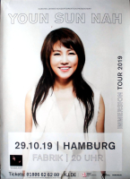 YOUN SUN NAH - 2019 - Live In Concert - Immersion Tour - Poster - Hamburg