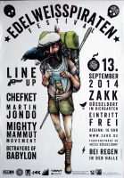EDELWEISSPIRATEN - 2014 - Chefket - Martin Jondo - Poster - Dsseldorf