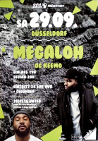 MEGALOH - 2018 - Plakat - Live In Concert - Poster - Dsseldorf