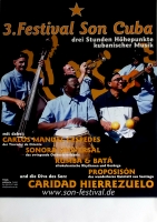 FESTIVAL SON CUBA - 2003 - In Concert - Cespedes - Hierrezuelo - Kuba - Poster
