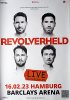 REVOLVERHELD - 2023 - In Concert - Live Neu Erzhlen Tour - Poster - Hamburg