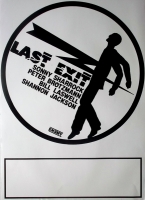 LAST EXIT - 1986 - Tourplakat - Laswell - Brötzmann - Sharrock - Poster - W