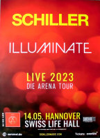 SCHILLER - 2023 - Plakat - In Concert - Illuminate Arena Tour - Poster - Hannover