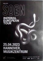 SOEN - 2023 - Live In Concert - Imperial European Tour - Poster - Hannover