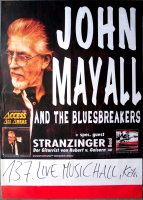 MAYALL, JOHN - 1997 - In Concert - Blues For The Lost Days Tour - Poster - Köln