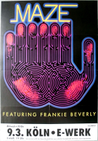 MAZE - FRANKIE BEVERLY - 1994 - Live In Concert Tour - Poster - Köln