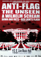 ANTI-FLAG - 2007 - The Unssen - In Concert - For Blood and... Tour - Poster - Kln