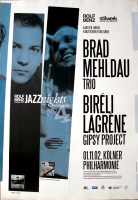 JAZZ NIGHTS - 2002 - In Concert - Brad Mehldau - Bireli Lagrene - Poster - Kln