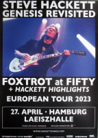 HACKETT, STEVE - GENESIS - 2023 - Concert - European Tour - Poster - Hamburg