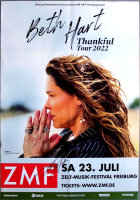 HART, BETH - 2022 - Live In Concert Tour - Poster - Freiburg - SIGNED!!