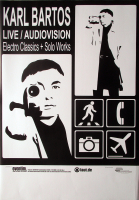 BARTOS, KARL - 2003 - Live In Concert - Communication Tour - Poster