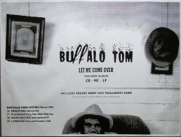 BUFFALO TOM - 1992 - Live In Concert - Let Me Come Over Tour - Poster