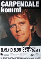 CARPENDALE, HOWARD - 1996 - In Concert - ..kommt Tour - Poster - Hamburg