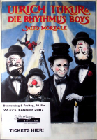 TUKUR, ULRICH - 2007 - In Concert - Salto Mortale Tour - Poster - Dsseldorf