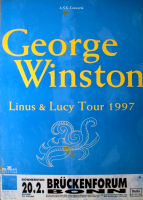 WINSTON, GEORGE - 1997 - In Concert - Linus & Lucy Tour - Poster - Bonn