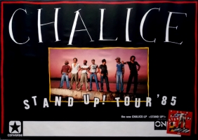 CHALICE - 1985 - Tourplakat - Reggae - Concert - Stand Up - Tourposter