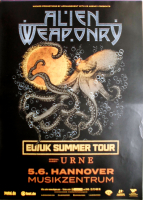 ALIEN WEAPONRY - 2024 - In Concert - EU/UK Summer Tour - Poster - Hannover
