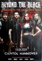 BEYOND THE BLACK - 2024 - In Concert - Dancing In The... Tour - Poster - Hannover