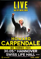 CARPENDALE, DAVID - 2024 - In Concert - Das ist mein... Tour - Poster - Hannover
