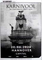 KARNIVOOL - 2024 - Live In Concert - Tri Continental Drift Tour - Poster - Hannover