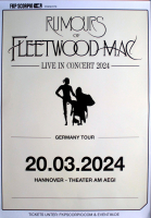 RUMOURS - FLEETWOOD MAC - 2024 - Concert - Germany Tour - Poster - Hannover