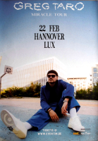 TARO, GREG - 2024 - Live In Concert - Miracle Tour - Poster - Hannover