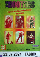 HOOTERS, THE - 2024 - Live In Concert - More Rocking... Tour - Poster - Hamburg