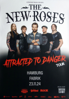 NEW ROSES, THE - 2024 - Live In Concert - Attrackted To... Tour - Poster - Hamburg