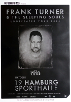 TURNER, FRANK - 2024 - Live In Concert - Undefeated Tour - Poster - Hamburg