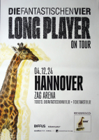 FANTASTISCHEN VIER - 2024 - In Concert - Long Player Tour - Poster - Hannover
