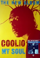 COOLIO - 1997 - Promotion - Plakat - Hip Hop - My Soul - Poster