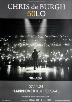 DE BURGH, CHRIS - 2024 - Live In Concert - 50LO Tour - Poster - Hannover