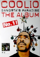 COOLIO - 1995 - Promotion - Plakat - Gangstas Paradise - Poster
