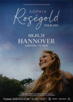 SOPHIA - 2024 - Live In Concert - Rosegold Tour - Poster - Hannover