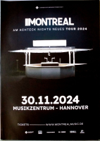 MONTREAL - 2024 - In Concert - Am Achteck nichts Neues Tour - Poster - Hannover