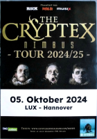 CRYPTEX, THE - 2024 - Live In Concert - Nimbus Tour - Poster - Hannover